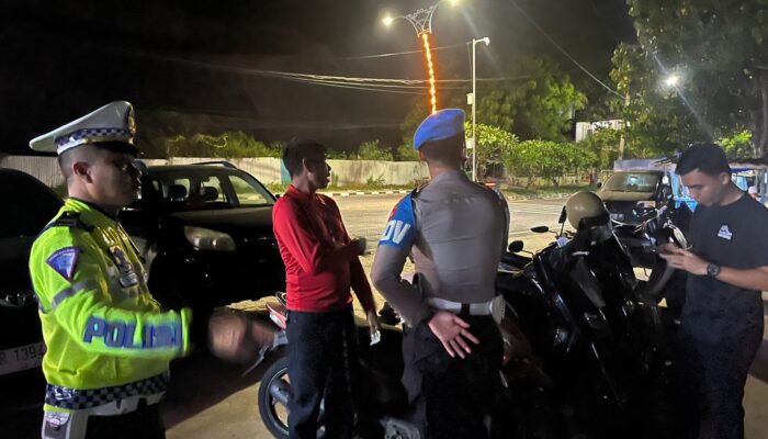 Personel Gabungan Polres Bima Kota Gelar KRYD, Antisipasi Gangguan Kamtibmas