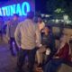Patroli Malam, Polsek Tanjung Sampaikan Imbauan Kamtibmas di Alun-Alun Dayan Gunung