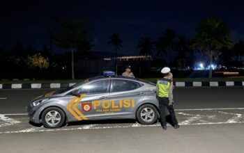 Polsek Kediri Gelar Patroli KRYD Blue Light Antisipasi 3C