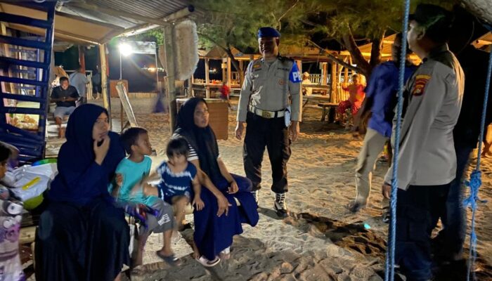 Cegah Aksi Kriminal di Jam Rawan, Polsek Lembar Gencarkan Patroli KRYD hingga Dini Hari