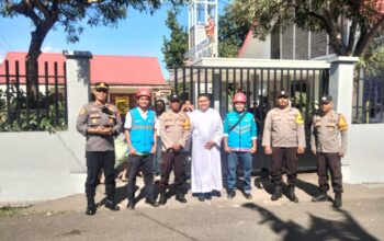 Berikan Rasa Aman, Polres Bima Kota Kawal Ibadah Kenaikan Isa Al-Masih Tahun 2026