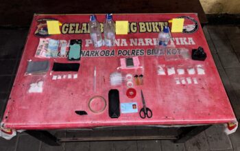 Polres Bima Kota Gagalkan Peredaran 87,44 Gram Sabu di Sape, Satu Pengedar Ditangkap
