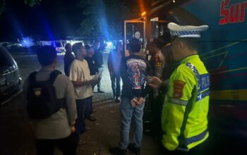 POLRES DOMPU GELAR PATROLI HARKAMTIBMAS MALAM HARI, CIPTAKAN SITUASI AMAN DAN KONDUSIF