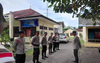 SAT BINMAS POLRES DOMPU LAKUKAN MONITORING DAN PEMBINAAN BHABINKAMTIBMAS POLSEK WOJA
