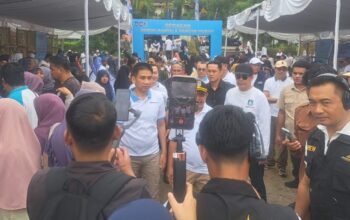 Gerakan Bersih Pantai dan Gerakan Pangan Murah di Senggigi