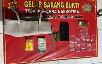 KASUS NARKOBA KEMBALI TERUNGKAP, POLRES DOMPU IMBAU WARGA PERANGI NARKOBA