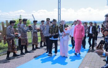 Forkopimda NTB Sambut Kedatangan Kapolda Baru Irjen Pol. Kalingga Rendra Raharja