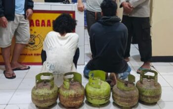 Curi Tabung Gas dari Truk, Dua Pemuda Dibekuk Polsek Langgudu