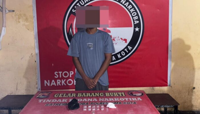 Pemuda 22 Tahun di Sape Ditangkap, Polisi Sita 11 Poket Shabu Siap Edar
