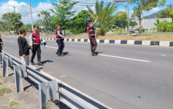Jalur Strategis BIL II Dikepung Patroli Preventif, Respons Cepat Polisi Tolong Korban Laka Lantas Banjir Pujian