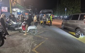 POLRES DOMPU INTENSIFKAN PATROLI MALAM GUNA CIPTAKAN SITUASI KAMTIBMAS KONDUSIF