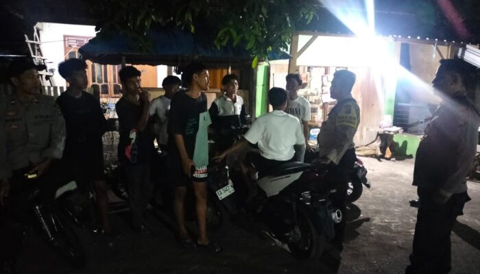 POLSEK KILO INTENSIFKAN PATROLI CIPKON DAN KRYD GUNA JAGA KONDUSIFITAS WILAYAH
