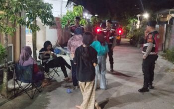 Antisipasi Kriminalitas, Polres Lombok Barat Patroli Dini Hari