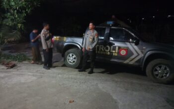 Polsek Pujut Intensifkan Patroli Malam, Antisipasi 3C di Wilayah Segala Anyar