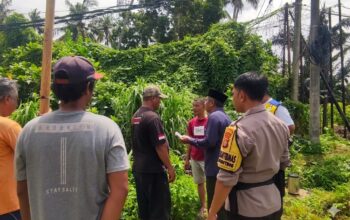 Polri Gerakkan Warga Meninting Manfaatkan Lahan Tidur