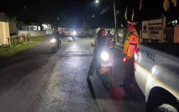 SAT LANTAS POLRES DOMPU INTENSIFKAN BLUE LIGHT PATROL DAN REKAYASA ARUS LALU LINTAS UNTUK WUJUDKAN KAMSELTIBCAR LANTAS