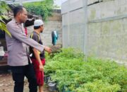 Bhabinkamtibmas Bajur Jaga Ketahanan Pangan Nasional