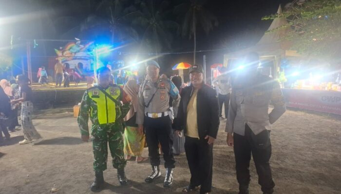 Sinergi TNI-Polri Hadirkan Rasa Nyaman di Pasar Malam