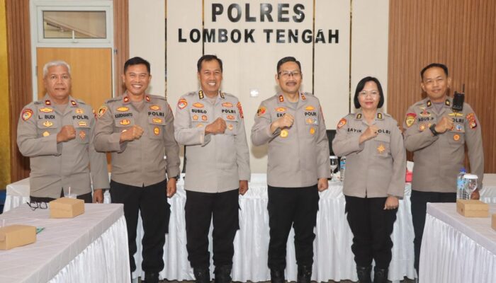 Jelang Naik Menjadi Polres Tipe A, Polda NTB Supervisi Perencanaan dan Penganggaran di Polres Lombok Tengah