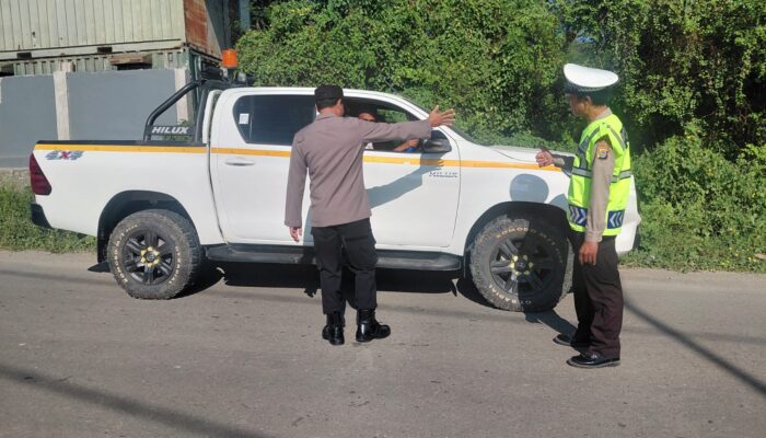 Polsek Maluk Gelar KRYD, Pastikan Situasi Kamtibmas Tetap Kondusif