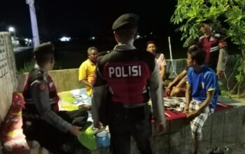 Tekan Kriminalitas, Polres Lombok Barat Patroli Malam