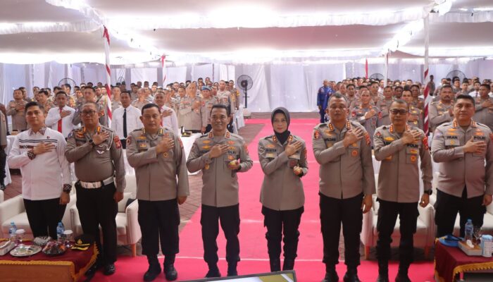 Kunjungan Kerja Kapolda NTB ke Polres Sumbawa, Perkuat Sinergitas dan Kesiapsiagaan Operasional