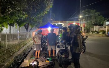Antisipasi Balap Liar, Polres Lombok Barat Patroli Subuh di Gerung