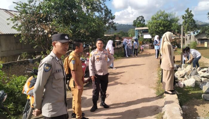 Operasi Penertiban Knalpot Brong Yang Meresahkan Masyarakat, Polsek Parado Menjaring Lima Unit SPM