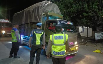 Polsek Kawasan Pelabuhan Tano Intensifkan KRYD, Antisipasi Gangguan Kamtibmas di Gerbang Pulau Sumbawa
