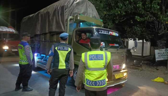 Polsek Kawasan Pelabuhan Tano Intensifkan KRYD, Antisipasi Gangguan Kamtibmas di Gerbang Pulau Sumbawa
