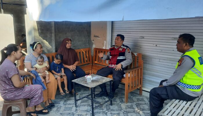 Polsek Seteluk Gencarkan Sosialisasi Pencegahan TPPO dan PMI Ilegal di Desa Seteluk Tengah