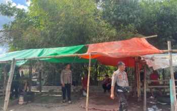 Respons Cepat Laporan Warga, Unit Patmor Sat Samapta Polres Bima Kota Bubarkan Sabung Ayam di Lewi Jambu