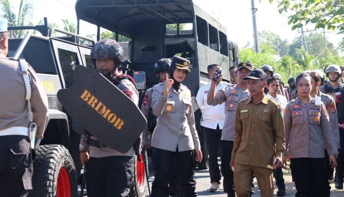 Sikat Habis Peredaran Narkoba, Polres Sumbawa Gerebek Kampung Rawan Narkoba di Moyo Hilir
