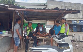 “Satlantas Menyapa”. Unit Kamsel Satlantas Polres Bima Kabupaten Edukasi Warga Akan Budaya Tertib Berlalulintas