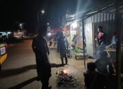 Jaga Kondusivitas Wilayah, Sat Samapta Polres Bima Kota Gelar Patroli Tengah Malam
