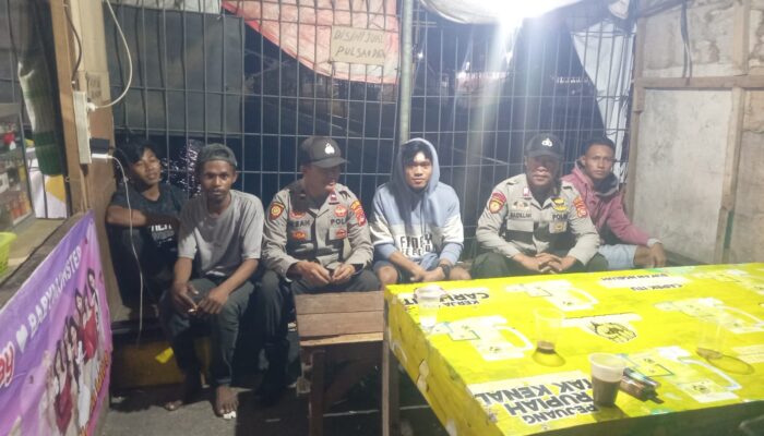 Polsek Kawasan Pelabuhan Laut Bima Intensifkan Patroli Malam, Antisipasi Gangguan Kamtibmas
