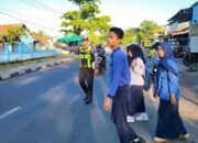 SAT LANTAS POLRES DOMPU LAKSANAKAN RAWAN PAGI, WUJUDKAN KAMSELTIBCAR LANTAS DAN BERIKAN RASA AMAN KEPADA MASYARAKAT