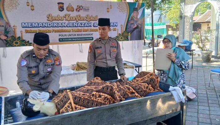 Polres Bima Kota Ikuti Lomba Kearifan Lokal Hari Bhayangkara ke-80