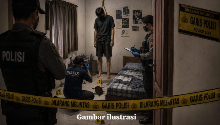 Polsek Kempo Lakukan Penanganan Cepat atas Penemuan Pria Meninggal Dunia Diduga Gantung Diri di Desa Soro Barat