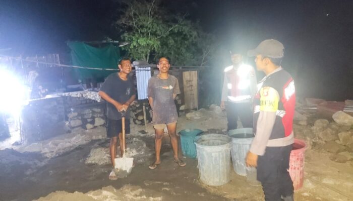 Patroli Dialogis Polsek Sekongkang, Polisi Imbau Remaja Hindari Balap Liar dan Warga Waspada Karhutla