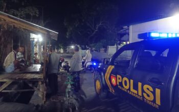 Patroli Rutin Blue Light Polsek Rasanae Timur Hadirkan Rasa Aman di Tengah Masyarakat