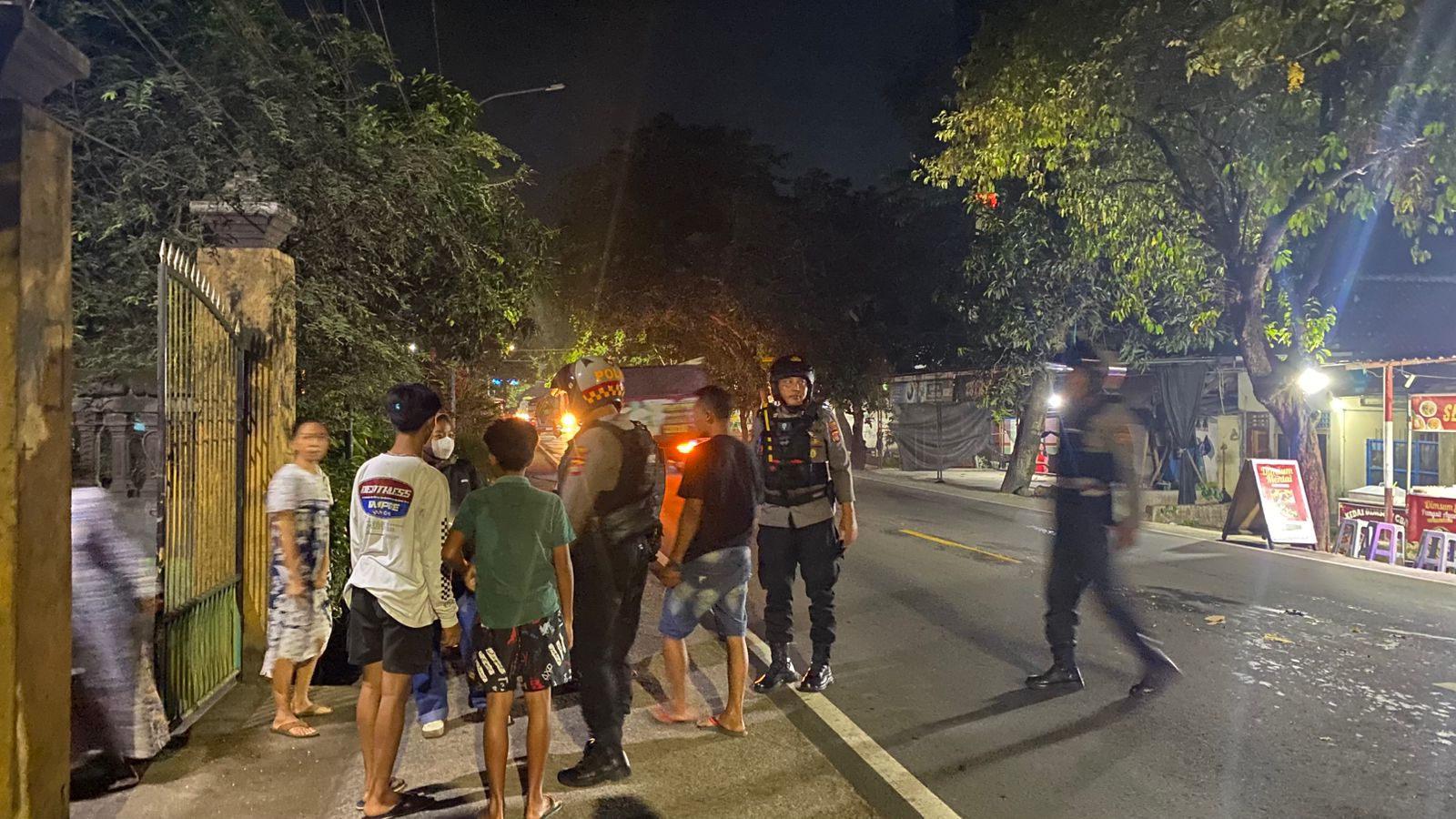 Jaga Kamtibmas, Tim Perintis Presisi Polres Lombok Barat Patroli di Jakem