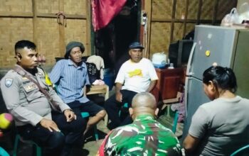 Sinergitas TNI–Polri Hadir di Tengah Masyarakat, Bhabinkamtibmas dan Babinsa Selesaikan Perselisihan Keluarga Secara Humanis
