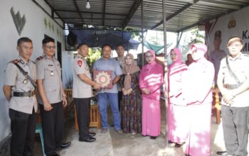 Polres Sumbawa Barat Gelar Anjangsana Wujud Kepedulian dan Penghormatan kepada Keluarga Besar Polri