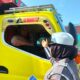 Unit Kamsel Satlantas Polres Bima Kota Edukasi Pengendara Gunakan Helm SNI dan Safety Belt