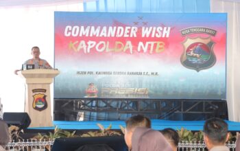 Kunker ke Polres Loteng, Kapolda NTB: Seluruh Anggota Polri Mengemban Fungsi Polmas.