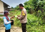 Aksi Nyata Bhabinkamtibmas Labuapi Ajak Warga Manfaatkan Lahan Pekarangan untuk Pangan Mandiri