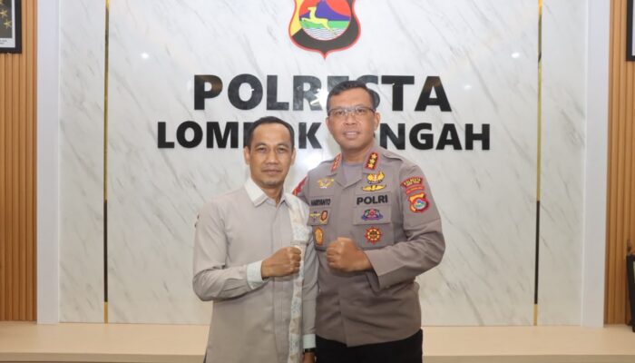 Sinergi Forkopimda, Kapolresta Loteng Terima Kunjungan Ketua DPRD Kabupaten Lombok Tengah
