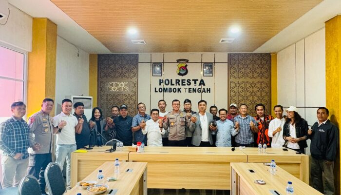 Kapolresta Lombok Tengah Perkuat Sinergi dengan LSM/NGO untuk Jaga Kamtibmas