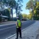 Sat Lantas Polres Lombok Utara Gelar Strong Point Pagi, Atur Arus dan Tertibkan Pelanggar